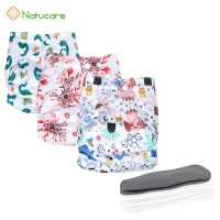 Natucare Fun Pattern Toddler Reusable Cloth Diapers nappies